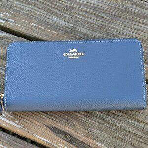 Coach Accordion Zip Wallet